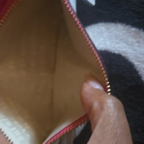 Kate Spade Vibrant Pink and White Clutch - Picture 3 of 7